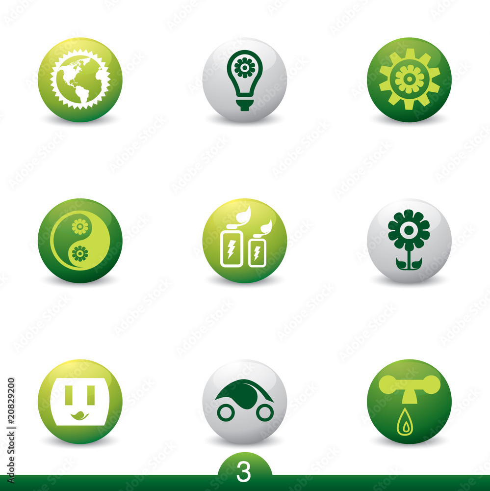 Ecology icon series 3 Ecology icon series 3