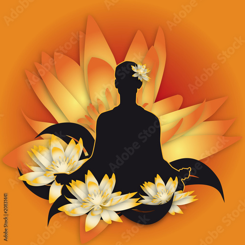 position du lotus