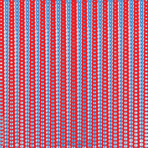 stripes and circles