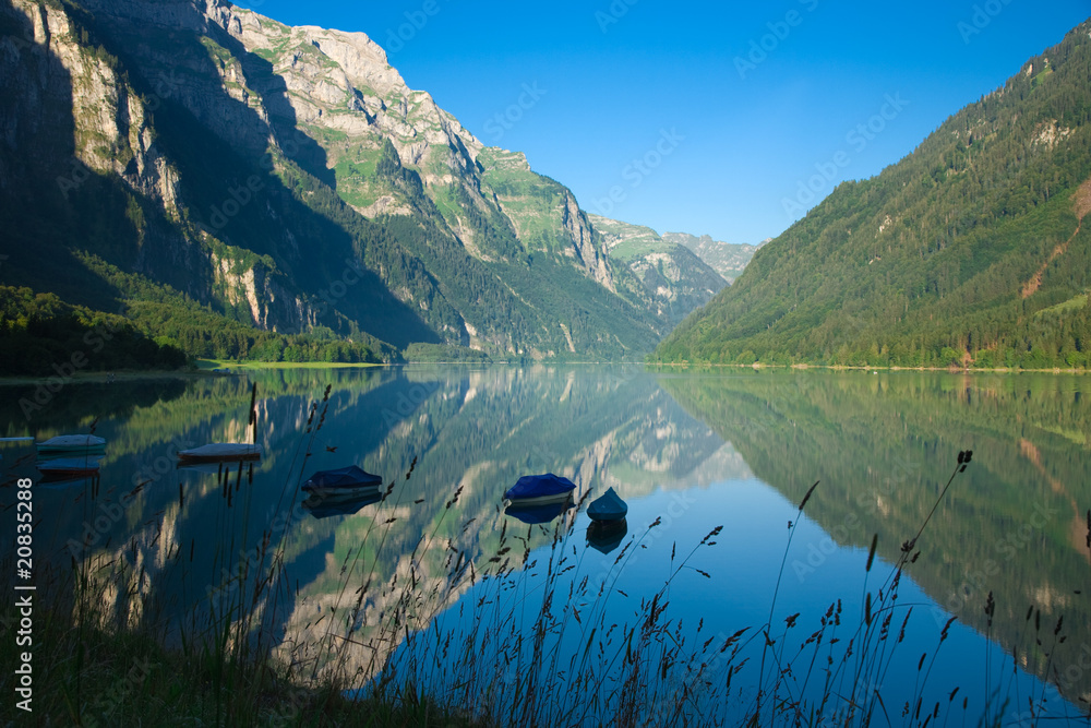 Fototapeta premium Klöntalersee