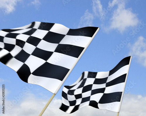 チェッカーフラッグ Stock イラスト Adobe Stock