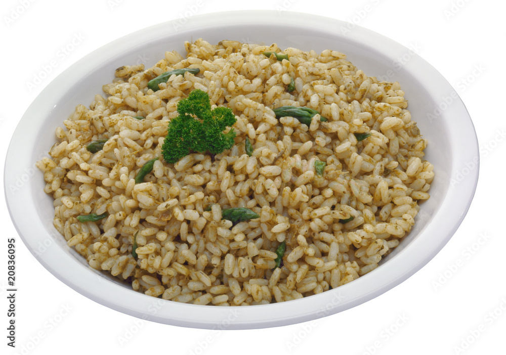 Risotto con asparagi Risotto con asparagi