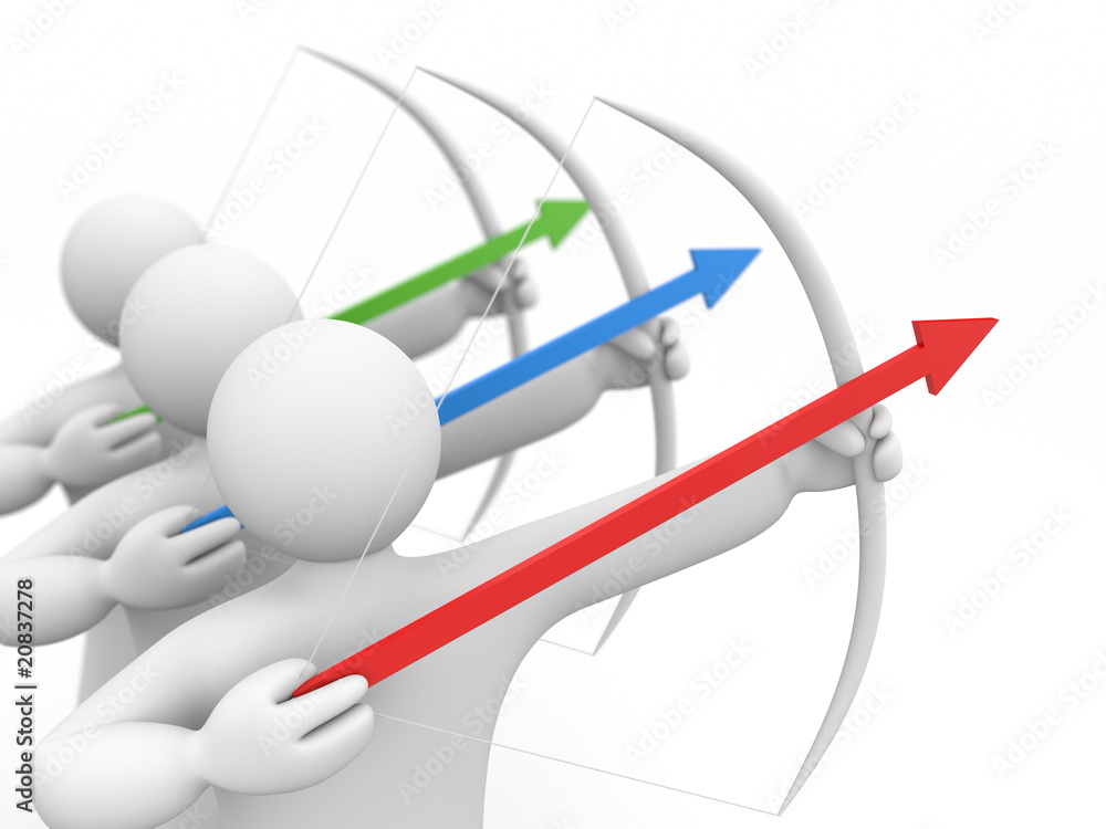 Fototapeta premium Successful team