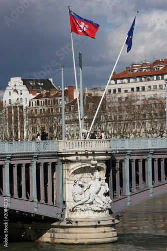 Pont Lafayette à Lyon photo