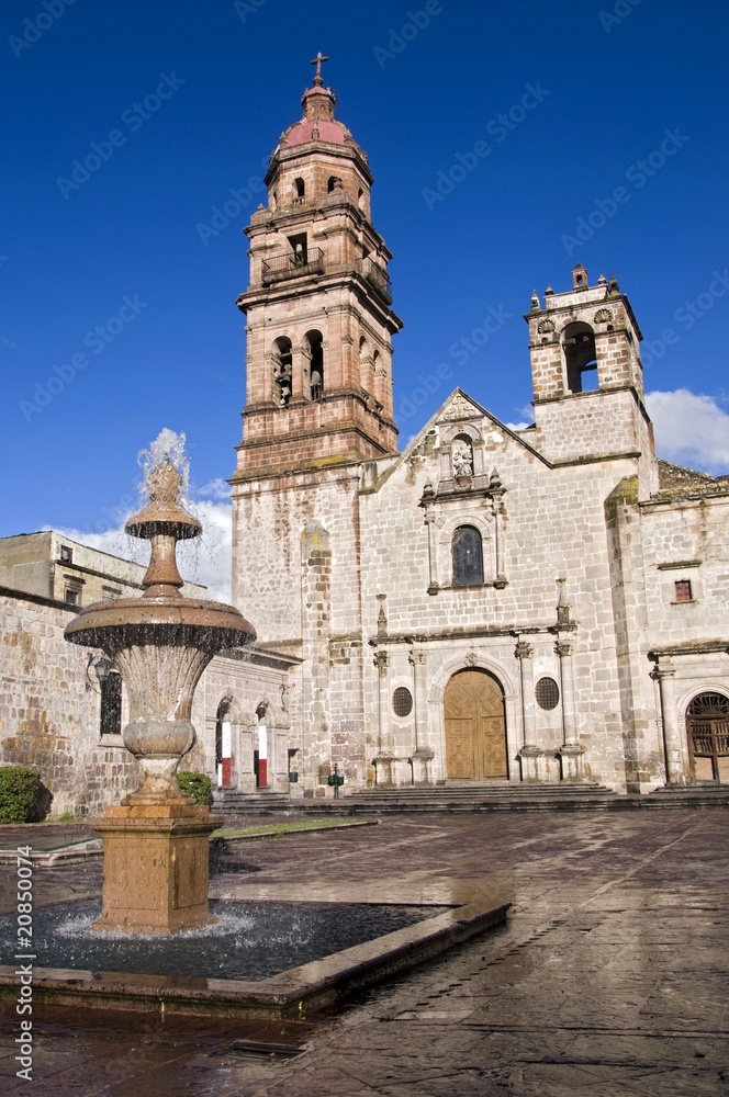 Church in Morelia, Mexico