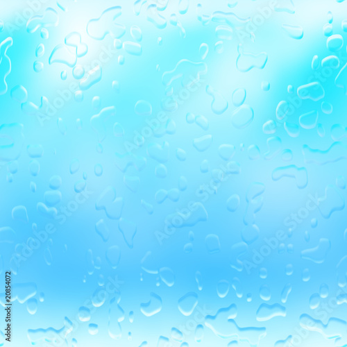 Water droplets raindrops background