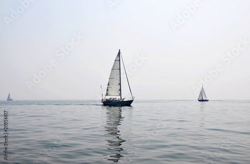 Fototapeta kuchenna Segelboot