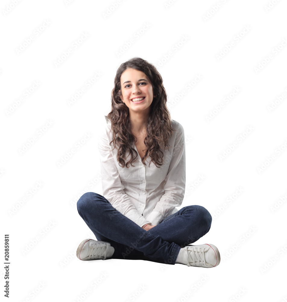 Smiling woman Smiling woman