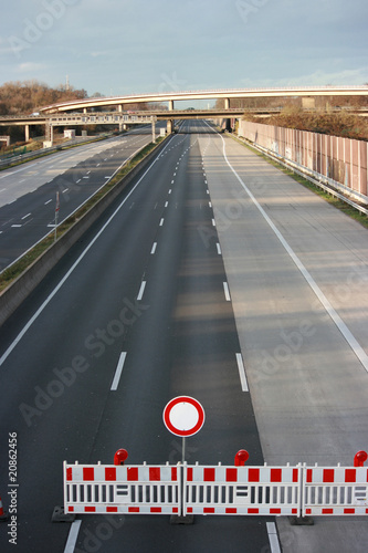 closed highway