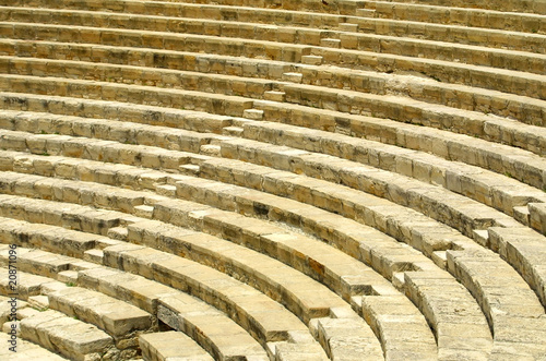 The ancient greek theater, Kourion, Cyprus