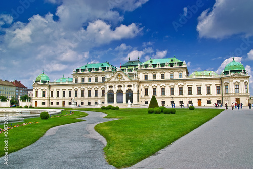 Belvedere Palace, Vienna, Austria © Ivo Velinov