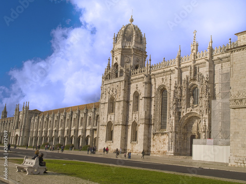 Monasterio de los Jerónimos, joya manuelina, Lisboa,Portugal.