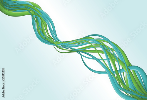 Abstract cable background