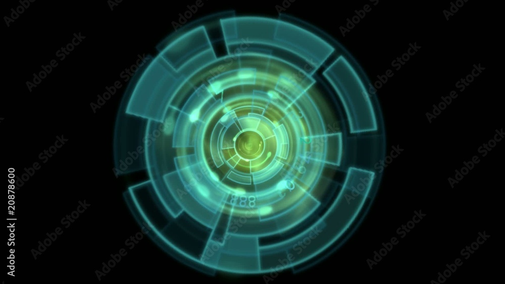 Metal and Glass Materials : spacey circles Metal and Glass Materials : spacey circles