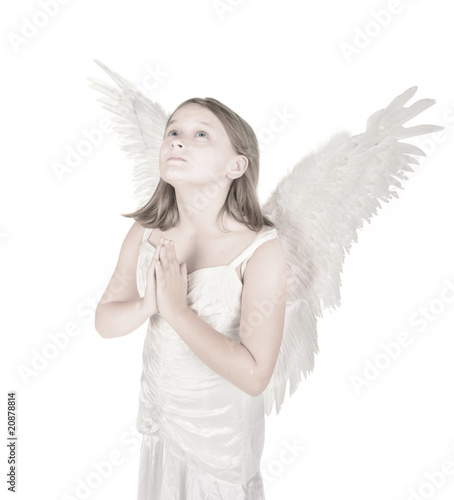 little angel girl photo