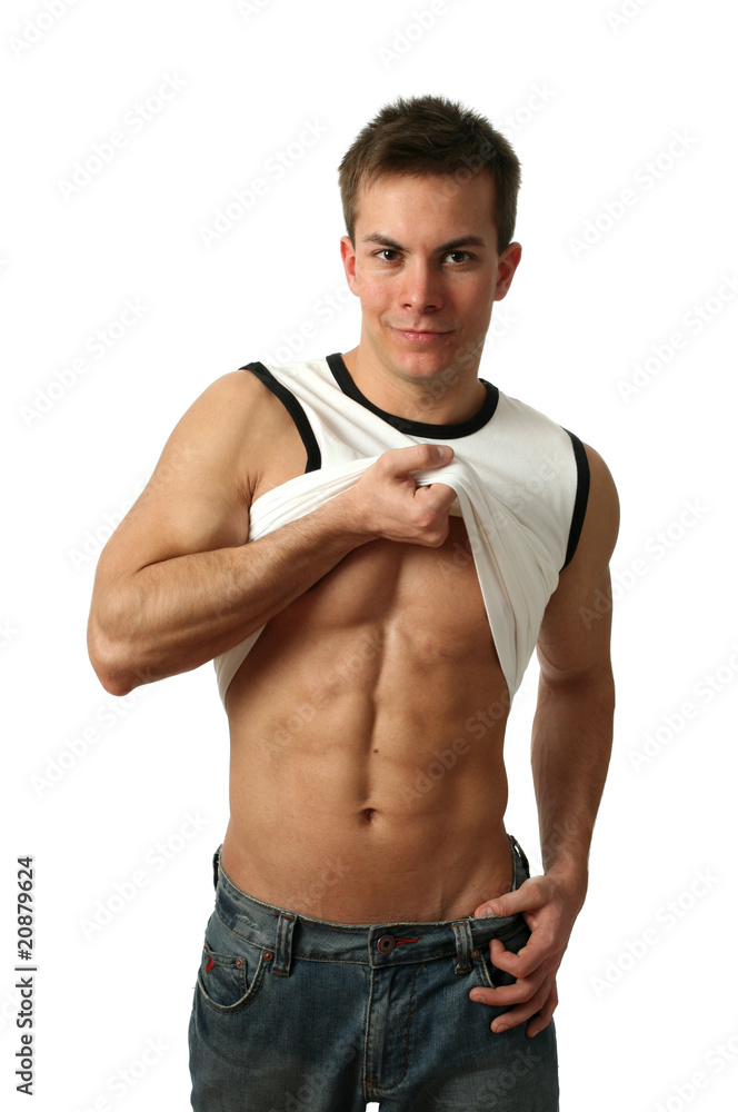 Fototapeta premium Muscular Abs