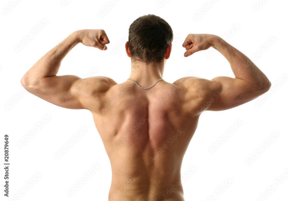 Flexing Biceps Flexing Biceps