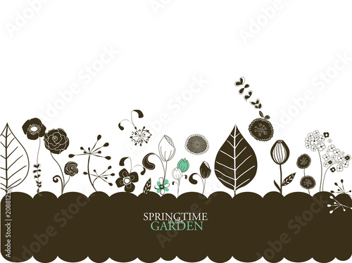 springtime in the garden