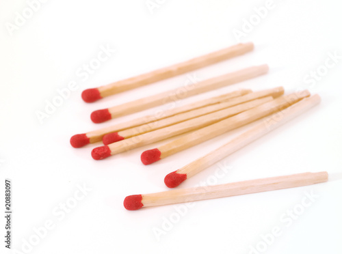 Match Stick isolated on white background