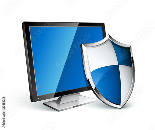 concept protection ordinateur