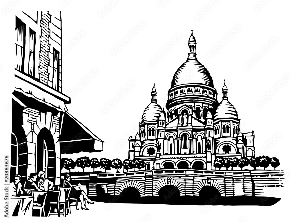 Basilique du Sacre Coeur, Paris
