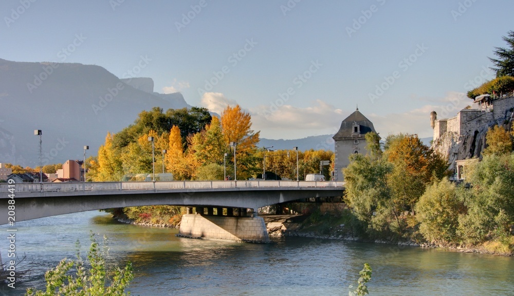 Fototapeta premium ville de grenoble
