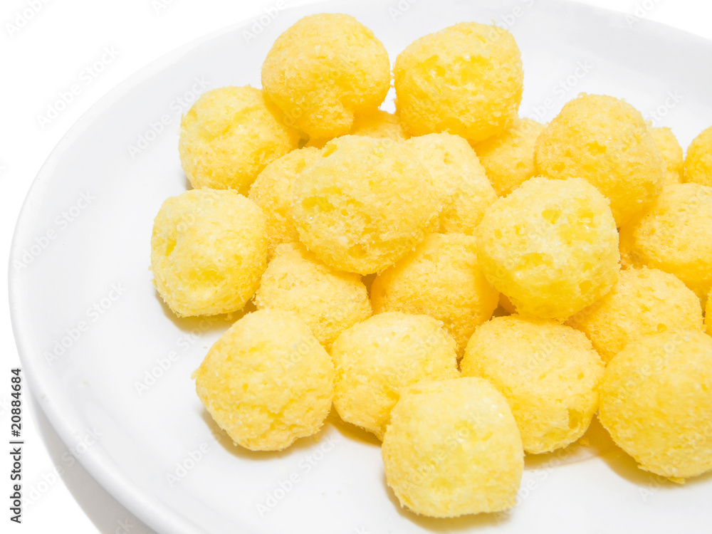 Cheese Puff Balls. Cheese Puff Balls.
