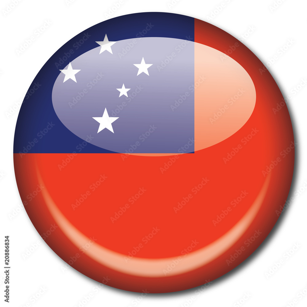 Chapa bandera Samoa Chapa bandera Samoa