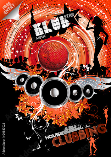 Partyflyer Vorlage