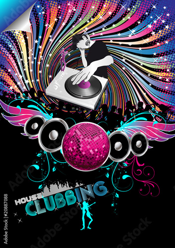 Partyflyer Vorlage
