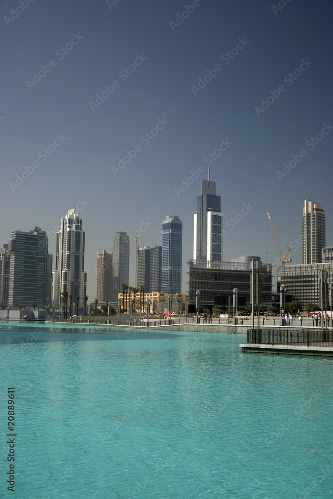 Fototapeta premium Dubai skyline