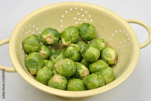 brussel sprout washed and ready to cook