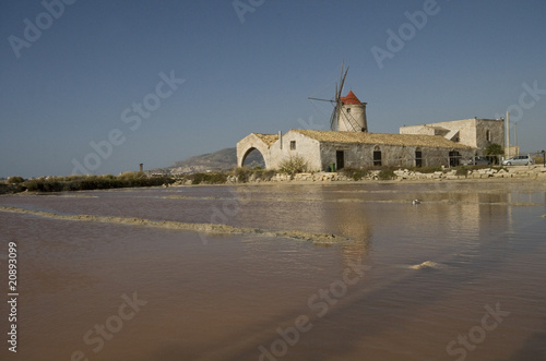 Obraz na plátně trapani saline
