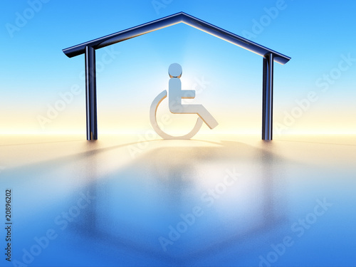 maison et handicap photo