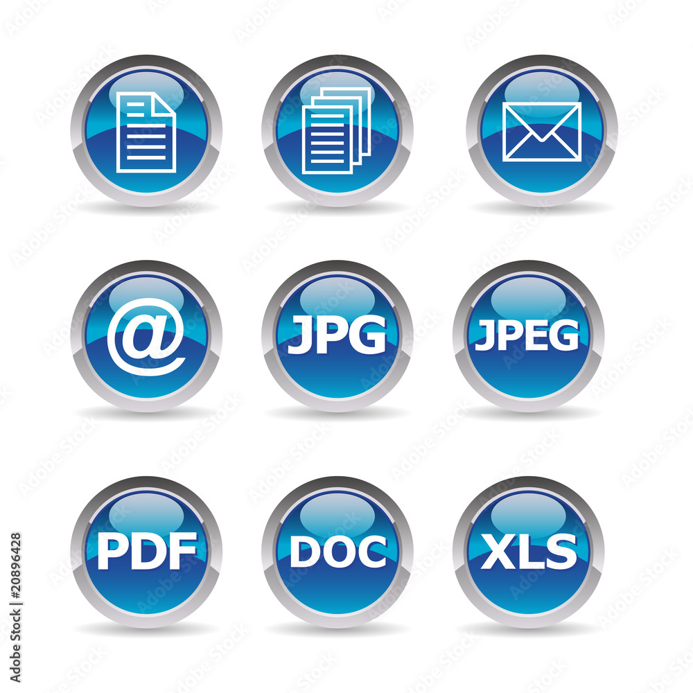 Formats de fichiers ordinateur - Pictos Formats de fichiers ordinateur - Pictos