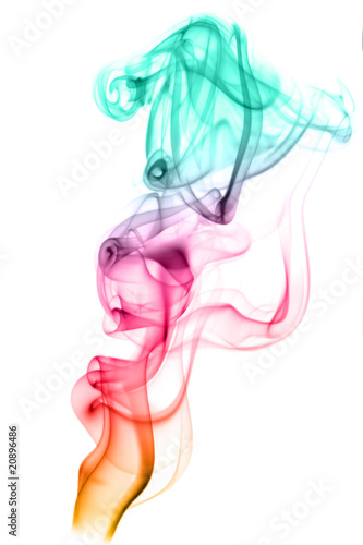 Colored smoke