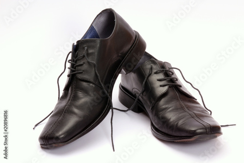 Black mens shoes