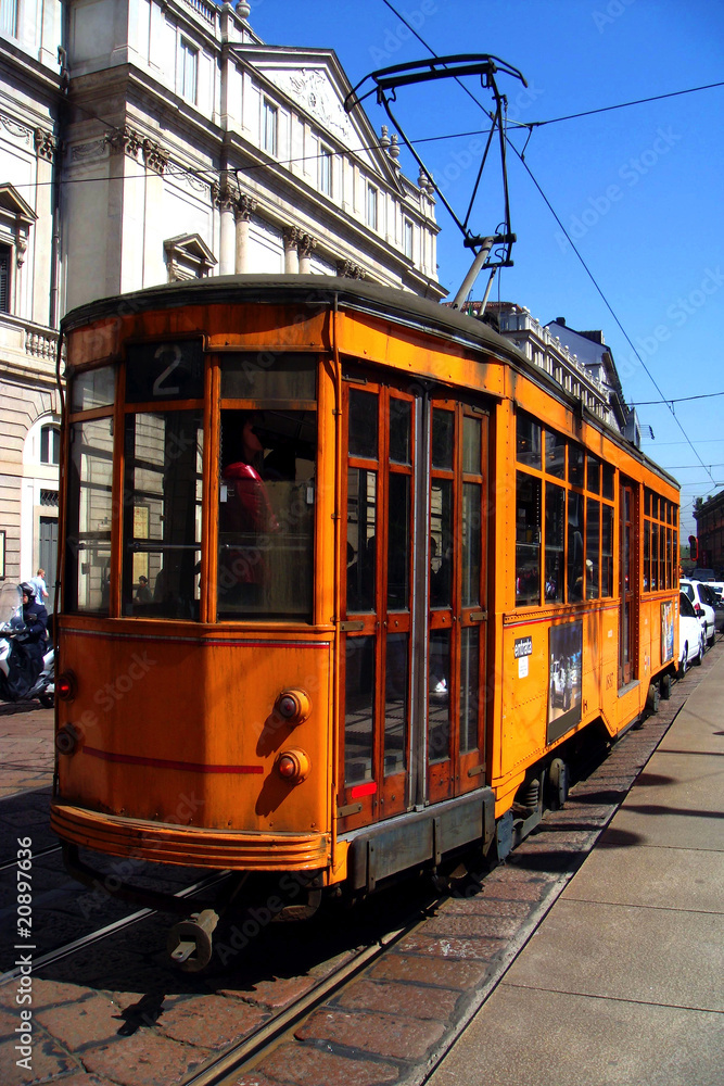 Fototapeta premium tram