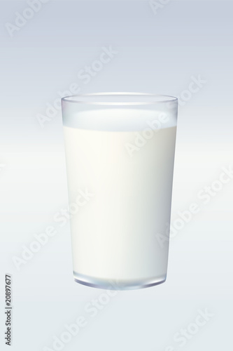 Milk. Vector.
