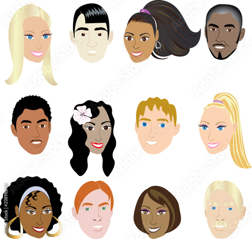People Faces 2
