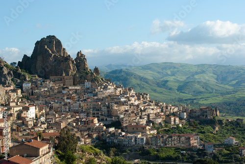 Photos Scenic Village On The Side Of A Rock