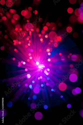 fiber optic abstract