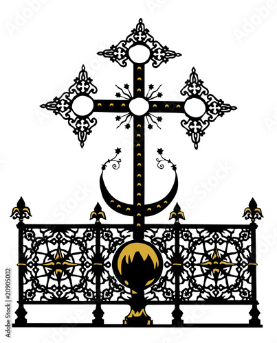 Russian orthodox Christian cross