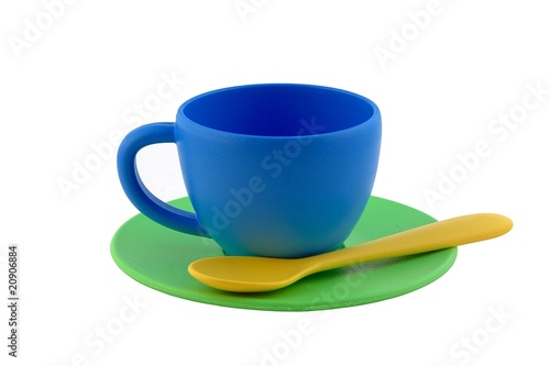 Colorful tea-set toy
