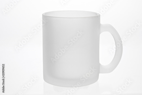 Empty white mug