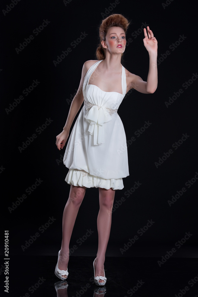 Naklejka premium Young Bride