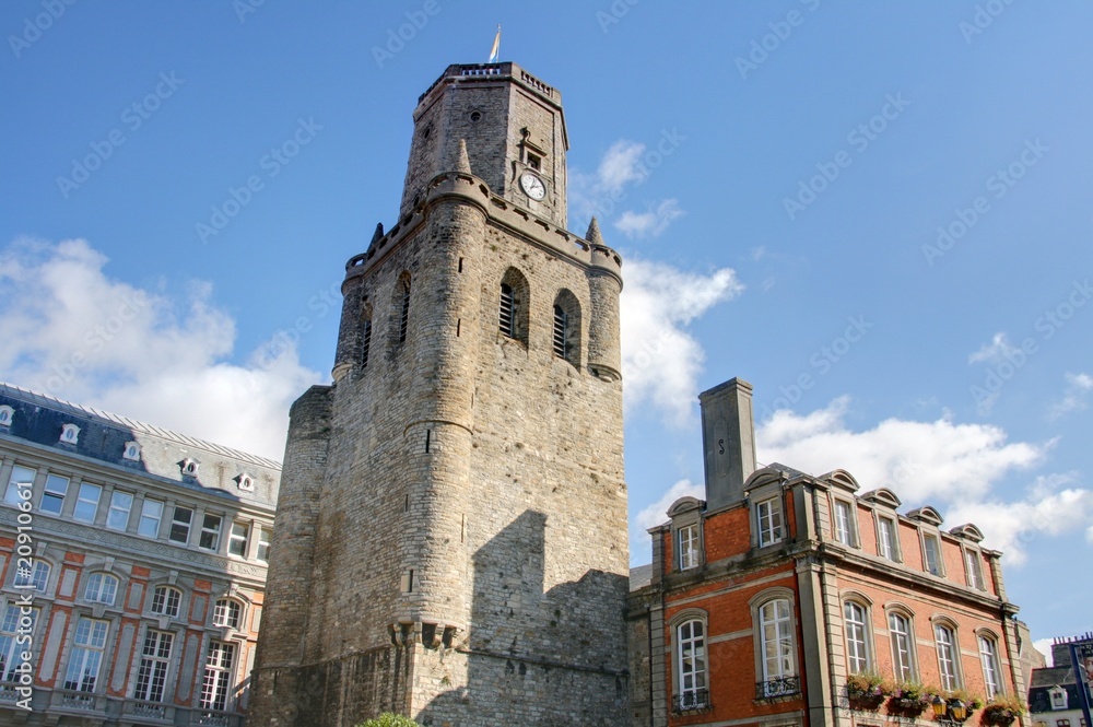 Fototapeta premium ville de boulogne sur mer