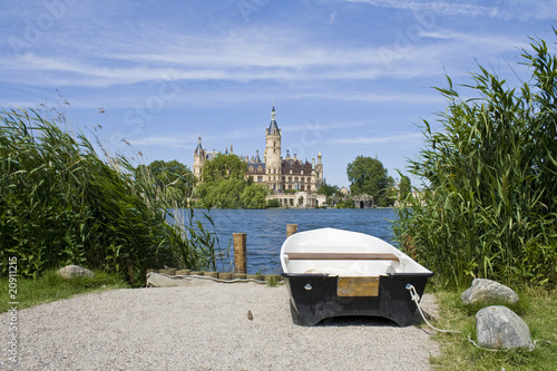Schwerin - Blick zum Schloss
