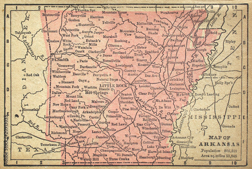 Arkansas Map