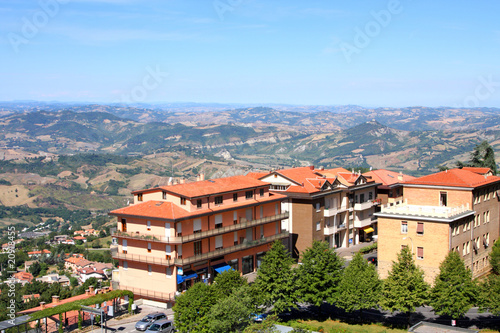 Republic San Marino. Landscape